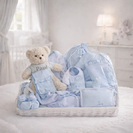 Classic Complete Baby Gift Basket| Complete Newborn Gift Set - Bebedeparis.com 2
