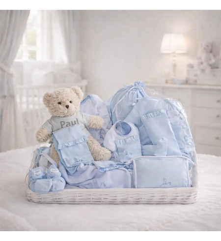 Classic Complete Baby Gift Basket| Complete Newborn Gift Set - Bebedeparis.com