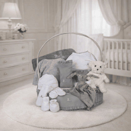 Serenity Full Baby Basket| Natural, Elegant & Customizable Gift – Bebedeparis.com 2
