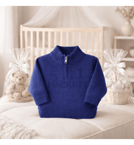 Hackett Baby Zip-Up Sweater | Premium British Style for Kids