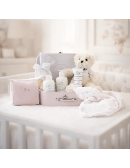 Baby Natural Skincare Set in Suitcase | Gentle & Complete Newborn Care