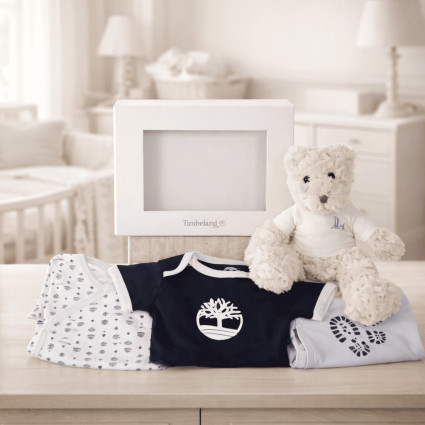Timberland Baby Bodysuit Set | Soft & Stylish Newborn Clothing 2