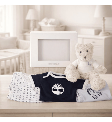 Timberland Baby Bodysuit Set | Soft & Stylish Newborn Clothing