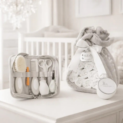 Diaper Cake with Baby Care Set | Practical and Thoughtful Newborn Gift 2