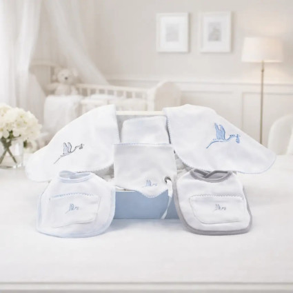 Personalized Baby Bibs Gift Set | Embroidered Name for Newborn 2