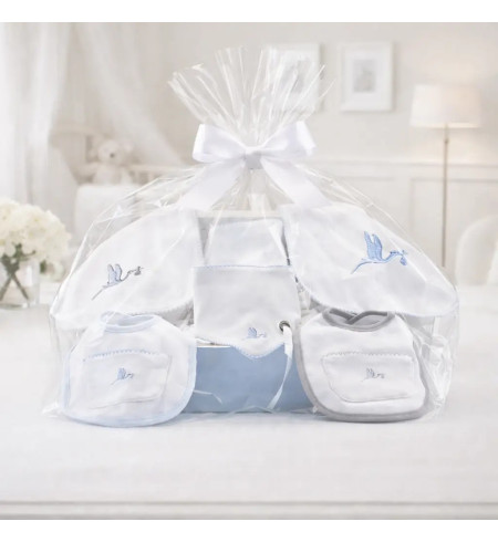 Personalized Baby Bibs Gift Set | Embroidered Name for Newborn