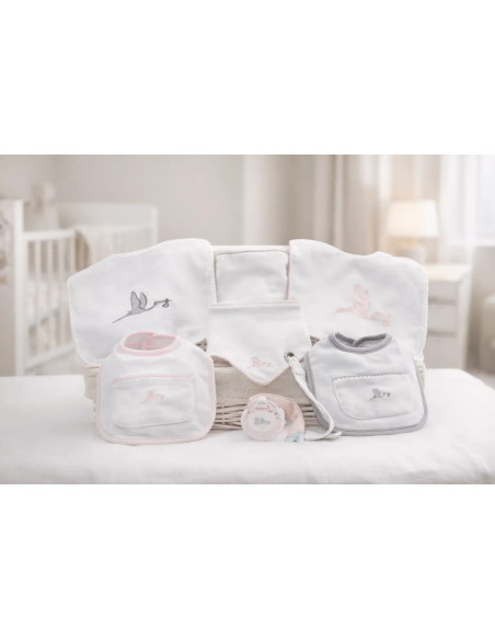 Personalized Baby Bibs Gift Set | Embroidered Name for a Special Touch
