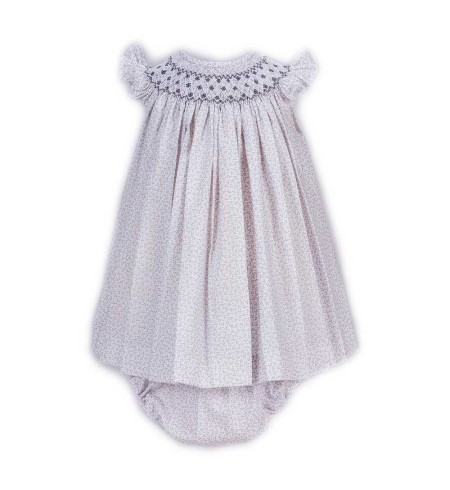 Liberty Baby Dress | Elegant Floral Outfit for Newborn Girls – Bebedeparis.com