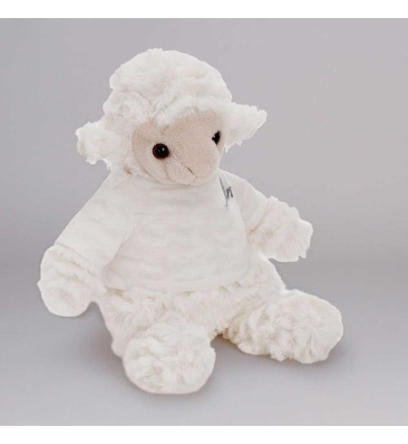 ovejita de peluche blanca 30cm