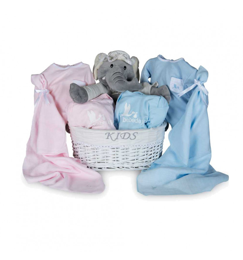 Newborn Baby Hamper & Baby Gift Baskets Twins Trousseau Baby Basket