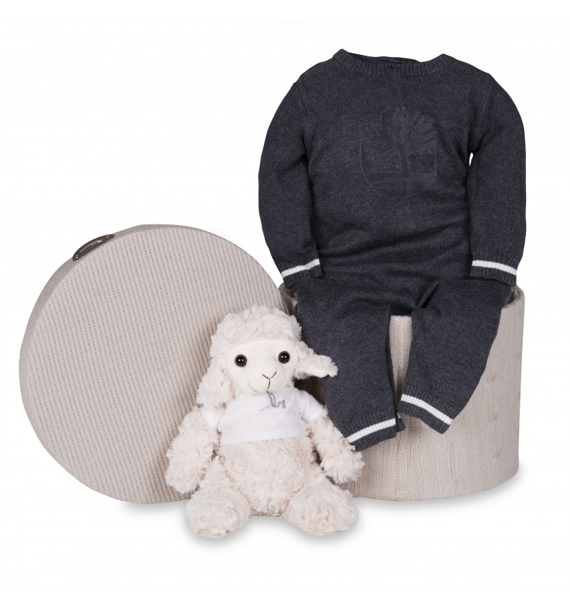 Newborn Baby Hamper & Baby Gift Baskets Timberland Baby Luxury Grey Hamper