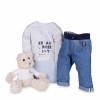 Newborn Baby Hamper & Baby Gift Baskets Timberland Baby Denim Jeans Gift Set