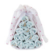 Home Sweet nappy cake customisable muslin and dummy