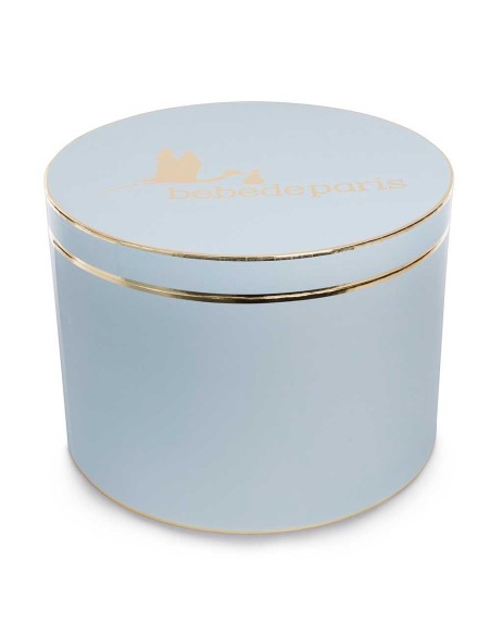 Caja vintage L azul