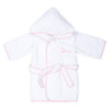 Buy Best Nappy Cakes Online Embroidered dressing gown muslin and teddy bear set