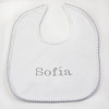 Home Gift Set Embroidered Bibs with baby's name