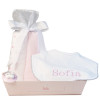 A good gift Muslin bib and personalised dummies pink