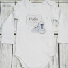 Best Baby Shower Gifts Online Store| BebedeParis  Teddy bear and personalised bodysuit with baby’s name