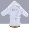Personalised Baby Gifts  Baby Bathrobe blue