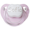 Home Personalized pacifier with 	pacifier holder