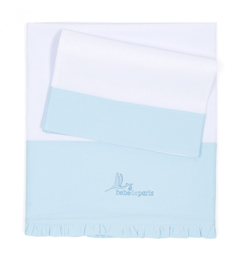Personalised Baby Gifts  | BebedeParis Baby Gifts  Baby Linen Cot Set