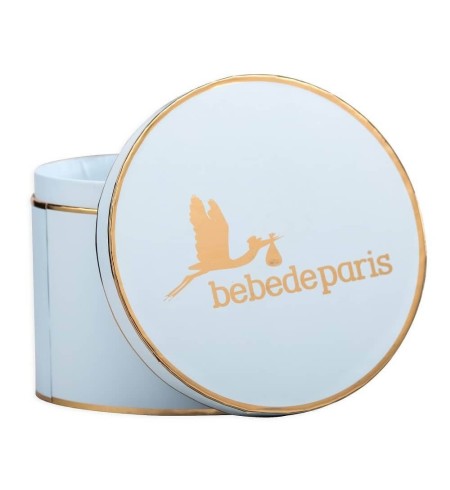 Caja Vintage de color azul