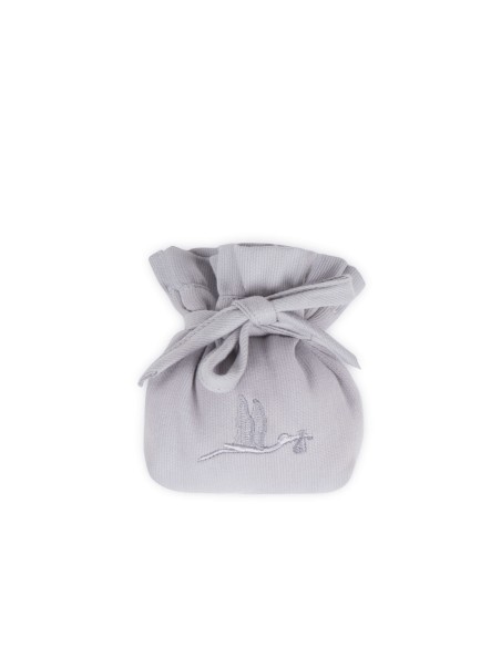 funda chupete gris