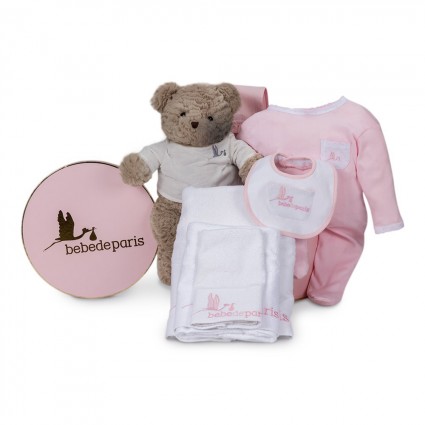 Newborn Baby Hamper & Baby Gift Baskets | BebedeParis  Spa Essential Baby Gift Hamper