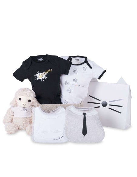 Canastilla bebés bodies cool Karl Lagerfed