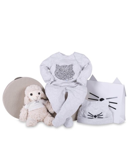 Canastilla bebé pijama karl lagerfeld