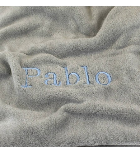 Canastilla con Maleta Bebé Manta y Doudou Personalizable