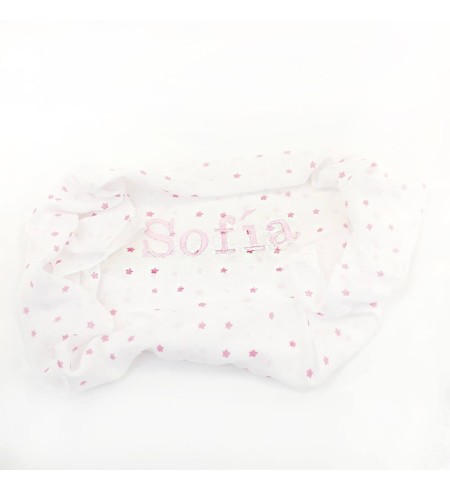 Caramelo de Pañales Muselina y chupete Personalizado