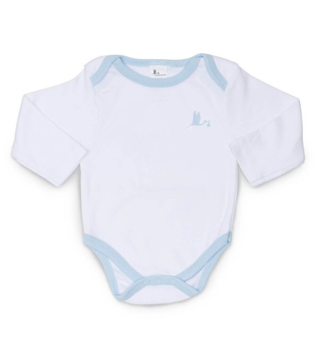 Canastilla Clásica Plena Con Oso Azul