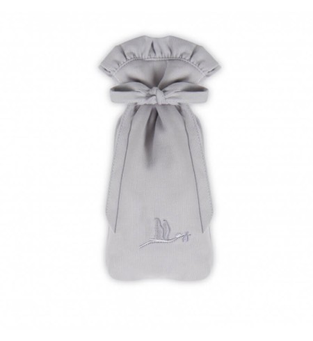 Canastilla Bebe Vintage Serenity Plena Gris