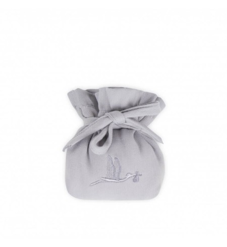 Canastilla Bebe Vintage Serenity Plena Gris