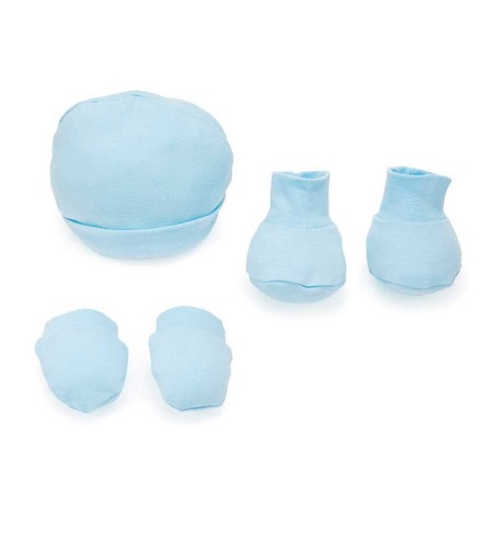 Baby Hat, Mittens & Booties Set | Soft & Cozy Newborn Gift – Bebedeparis.com